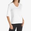 Marc Cain Essentials Marc Cain Shirt V-Neck Rib Wholesale