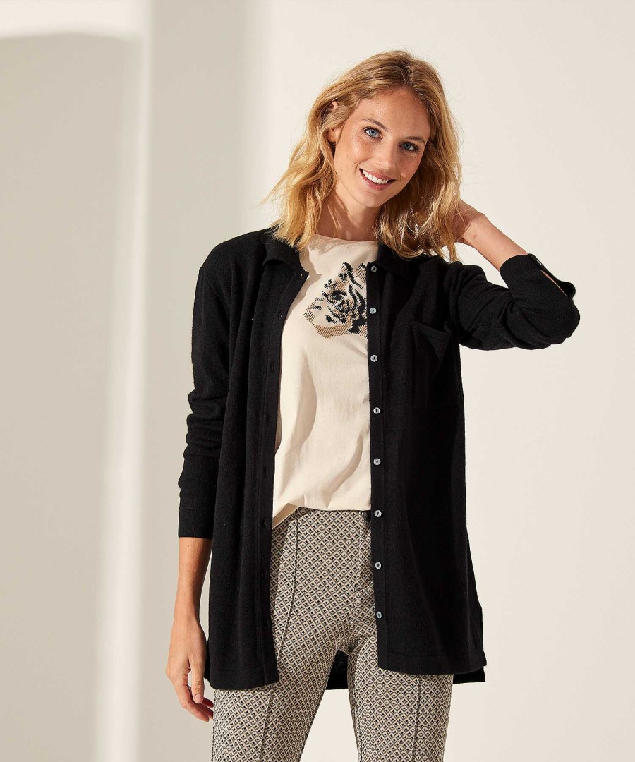 BEONE Beone Blouse Cardigan Long Hot