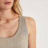 Emotions Emotions Ribbed Camisole Lurex Hot