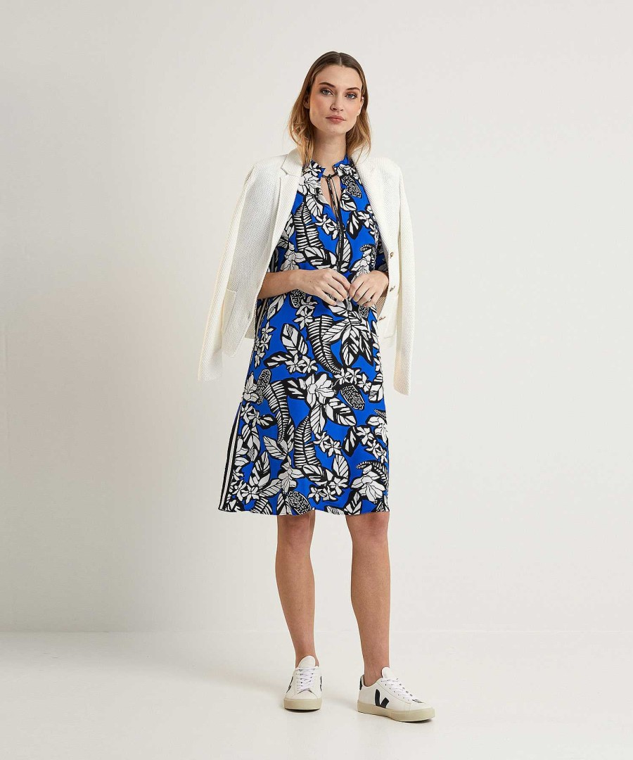 Marc Cain Sports Marc Cain Sports Dress Leaf Print Best