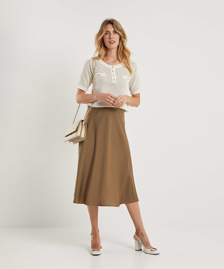 Luisa Cerano Luisa Cerano Silky Skirt Wholesale