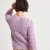 BEONE Beone Zigzag Openwork Sweater Hot