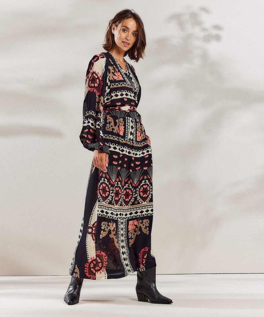 Summum Summum Maxi Wrap Dress Hot