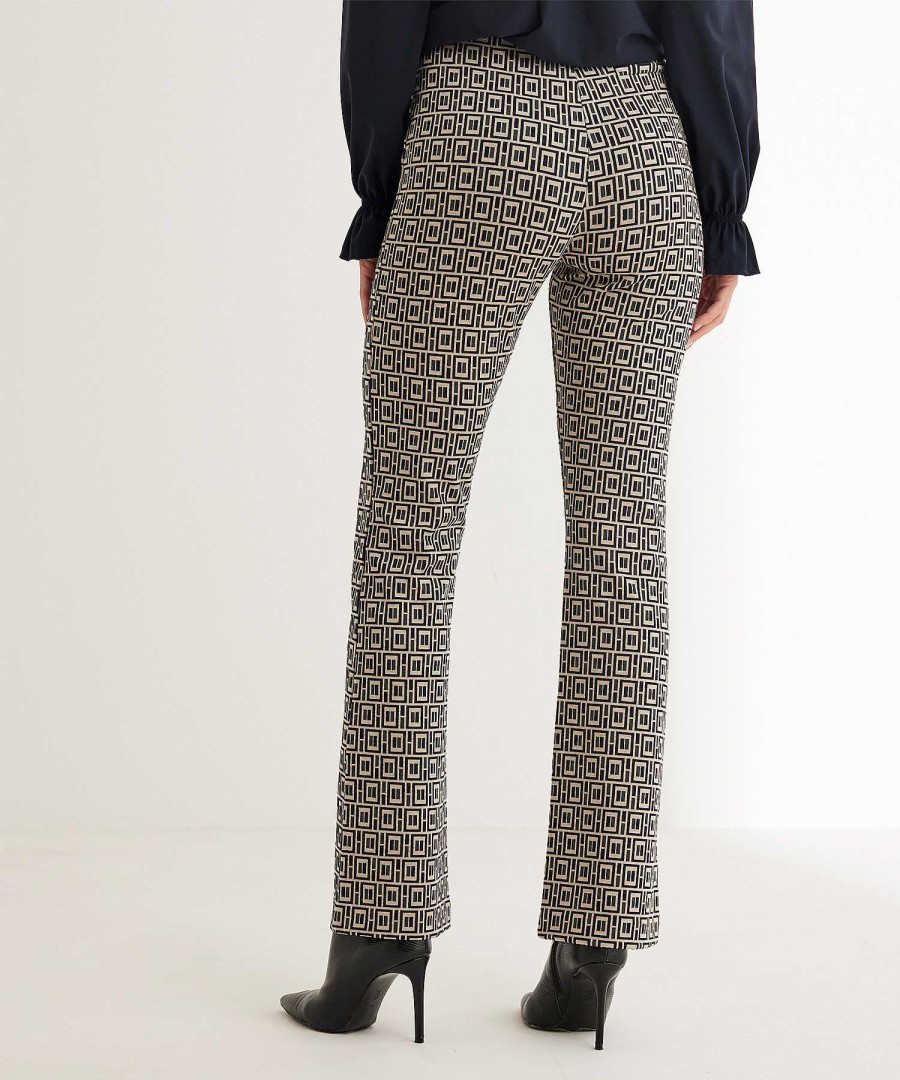 No Man's Land No Man'S Land Trousers Jacquard Graphic Wholesale