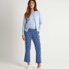 KYRA Kyra Kick Flare Pants Jacquard Clara Clearance