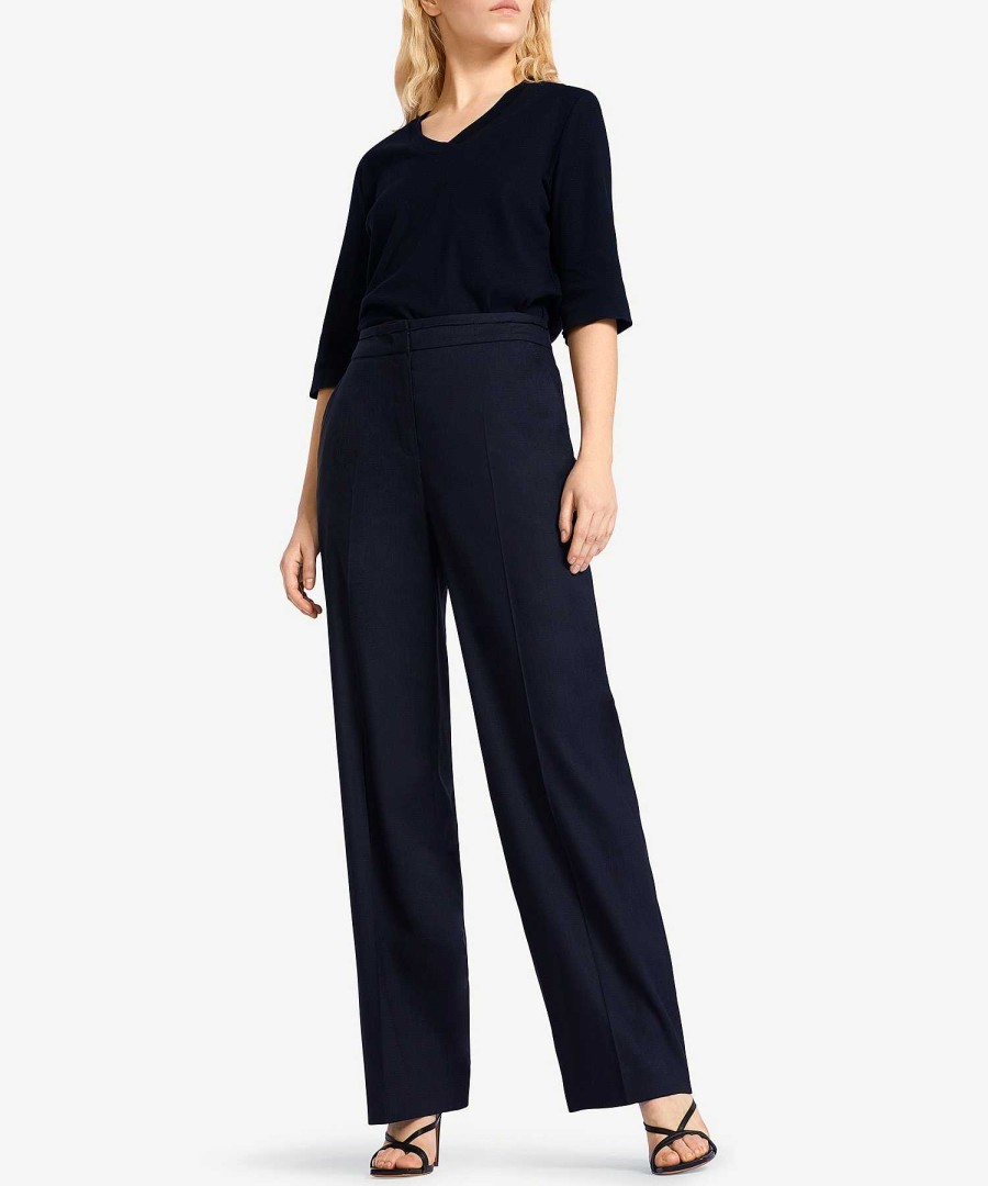 Marc Cain Pants Marc Cain Wide Leg Trousers Wukari Clearance