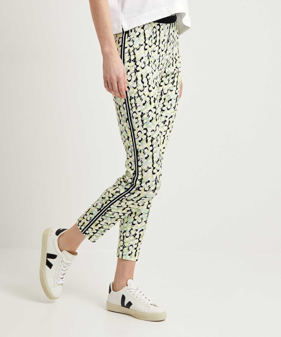 Marc Cain Sports Marc Cain Sports Scuba Pants With Print Sofia Wholesale