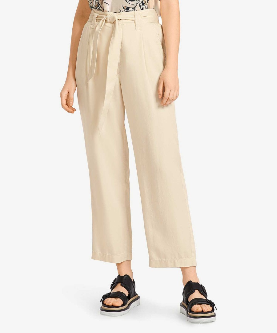 Marc Cain Pants Marc Cain Culotte Trousers With Belt Welleri New