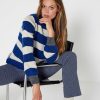 KYRA Kyra Striped Turtleneck Kalista Wholesale