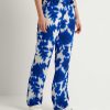 KYRA Kyra Wide Leg Pants Floral Print Iris Wholesale