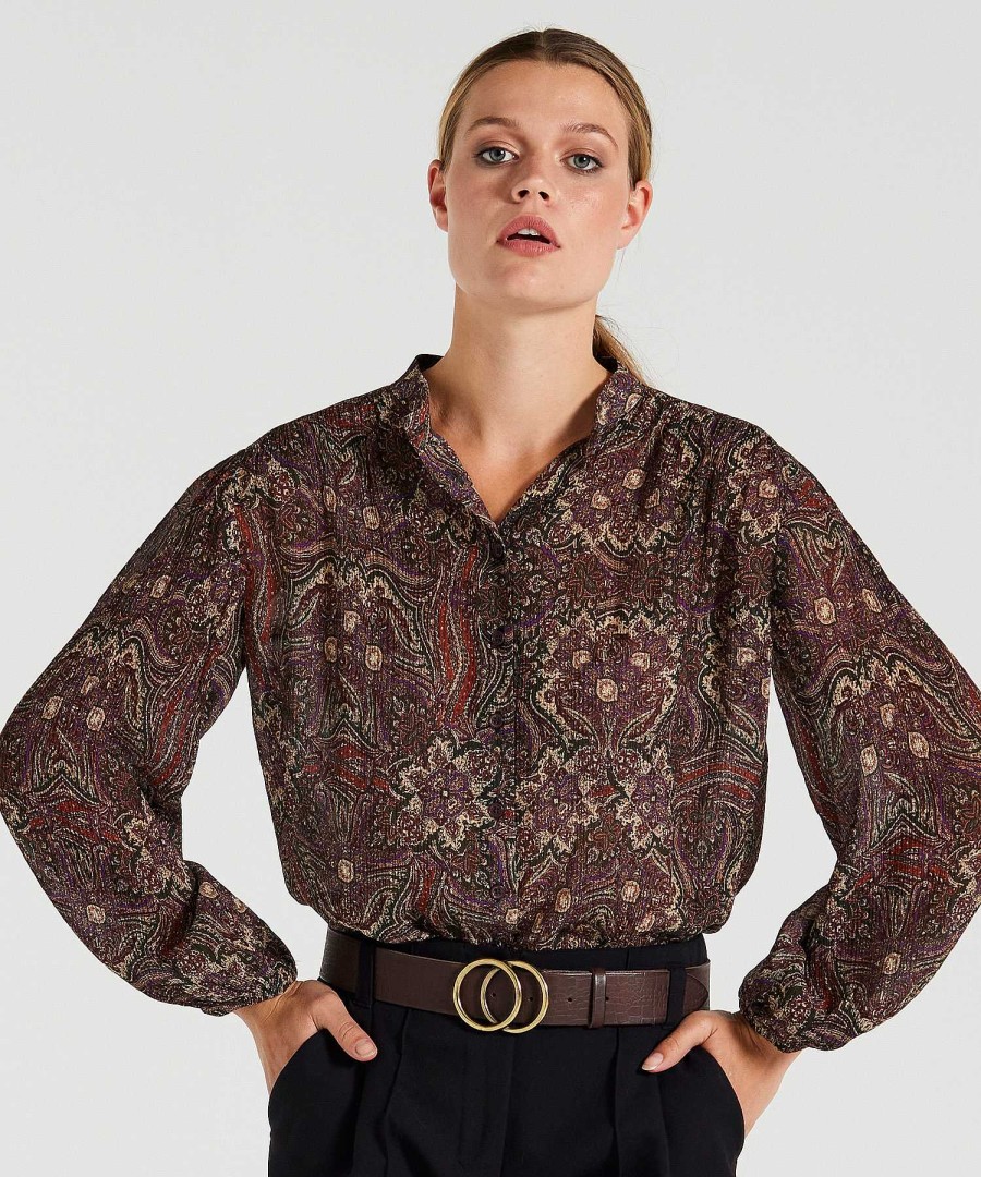 Jane Lushka Jane Lushka Blouse Paisley Print Rony Online