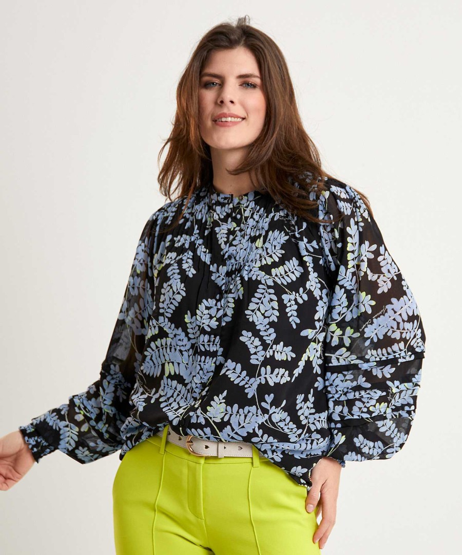 Fabienne Chapot Fabienne Chapot Blouse Leaf Print Ferry Wholesale