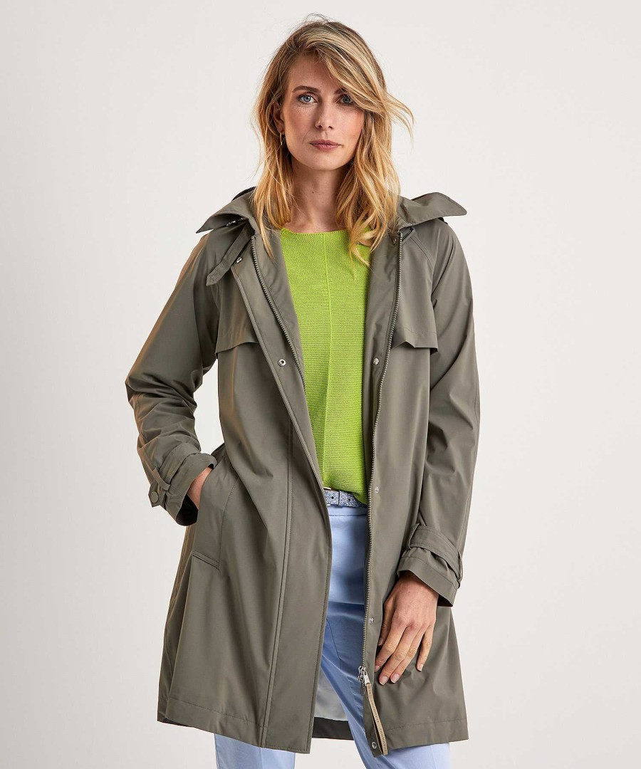 Beaumont Beaumont Raincoat Trench Coat Belt Brinkley Hot