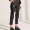 Marc Cain Sports Marc Cain Worker Pants Vegan Leather Rikaze Hot