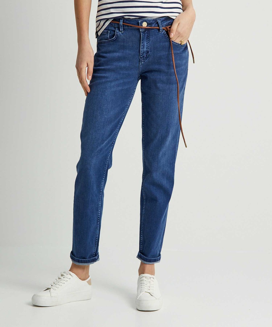 Rosner Rosner Loose Fit Jeans With Belt Masha Wholesale