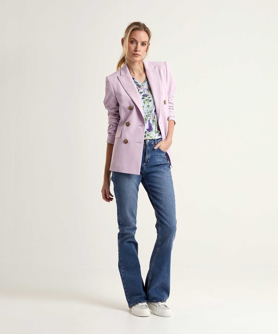 Luisa Cerano Luisa Cerano Double-Breasted Blazer Online