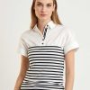 Marc Cain Sports Marc Cain Sports Polo Shirt Blouse Stripes Hot