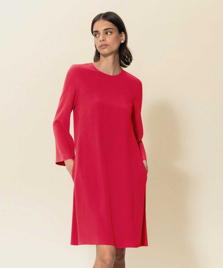 Luisa Cerano Luisa Cerano Crepe Dress Hot