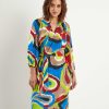 KYRA Kyra Dress With Belt Multicolor Esmee Hot