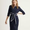 Joseph Ribkoff Joseph Ribkoff Dress With Contrast Piping Wholesale