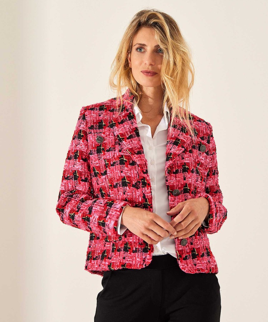 Leo & Ugo Leo & Ugo Boucle Tweed Jacket Wholesale