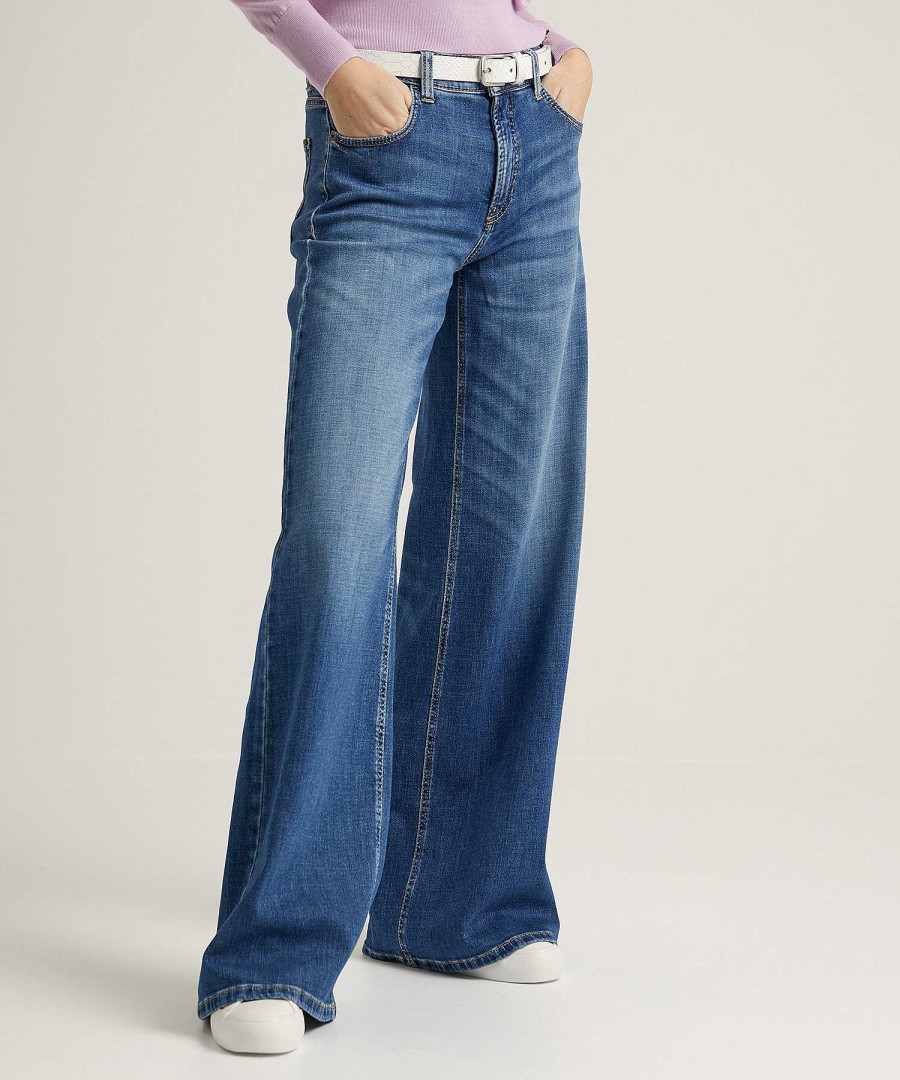 Cambio Cambio Wide Leg Jeans Palazzo Wholesale