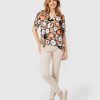 KYRA Kyra Blouse Pearl Flower Print New