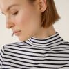 OUI Oui Striped Shirt With Col New