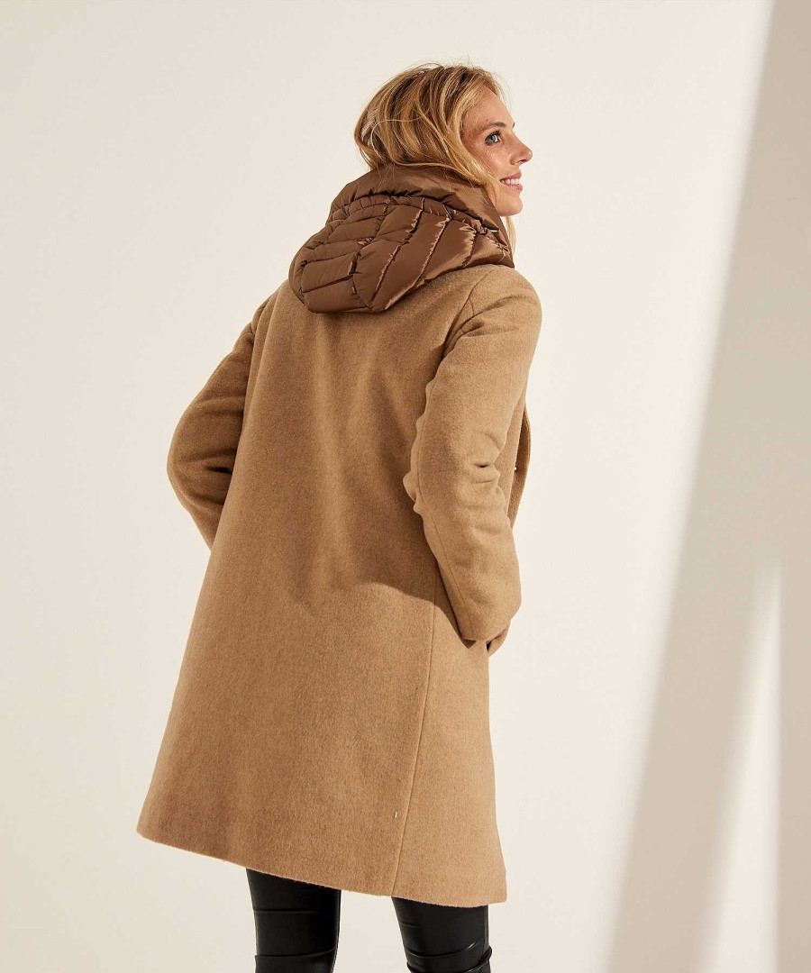 Milestone Milestone Coat Wool With Hood Luisa Online