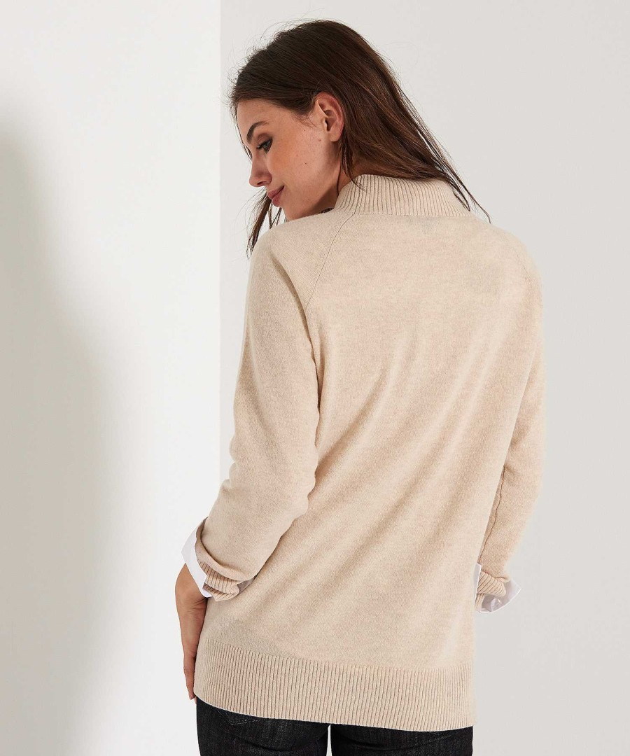 BEONE Beone Sweater Wool Rib Best