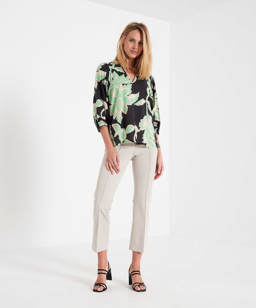 Summum Summum Blouse Botanical Print Best