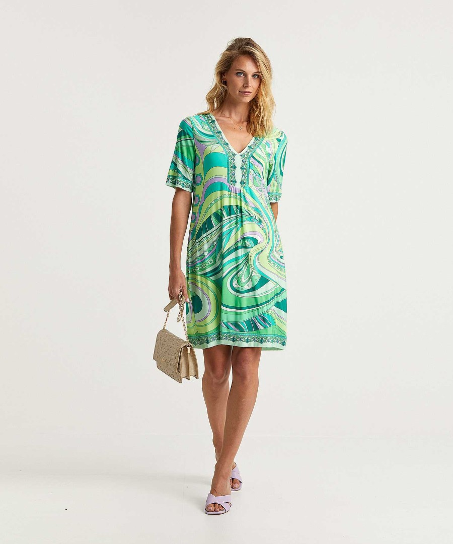 Ana Alcazar Ana Alcazar Slinky Dress Multicolor Online