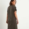 KYRA Kyra Slinky Dress V-Neck Puck Wholesale