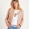 Marc Cain Collections Marc Cain Multicolor Boucle Vest Jacket Online