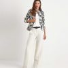 ML Collections Ml Collections Structure Blazer Flowers Black White Online