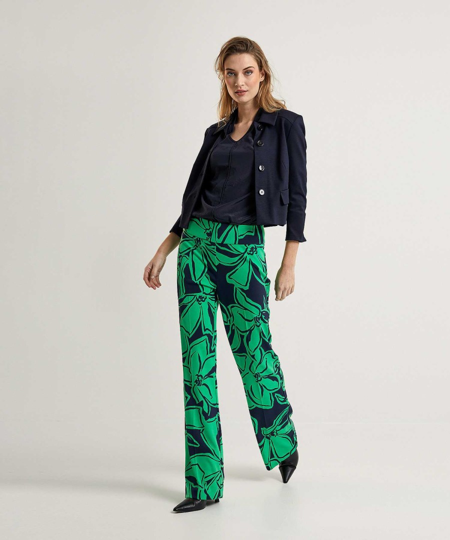 Joseph Ribkoff Joseph Ribkoff Trousers Floral Print Wholesale