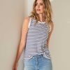 BEONE (FSA) Beone Singlet Breton Stripe Wholesale