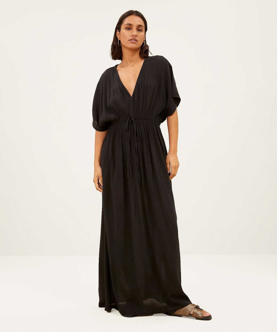 By-Bar By-Bar Maxi Dress Crinkle New