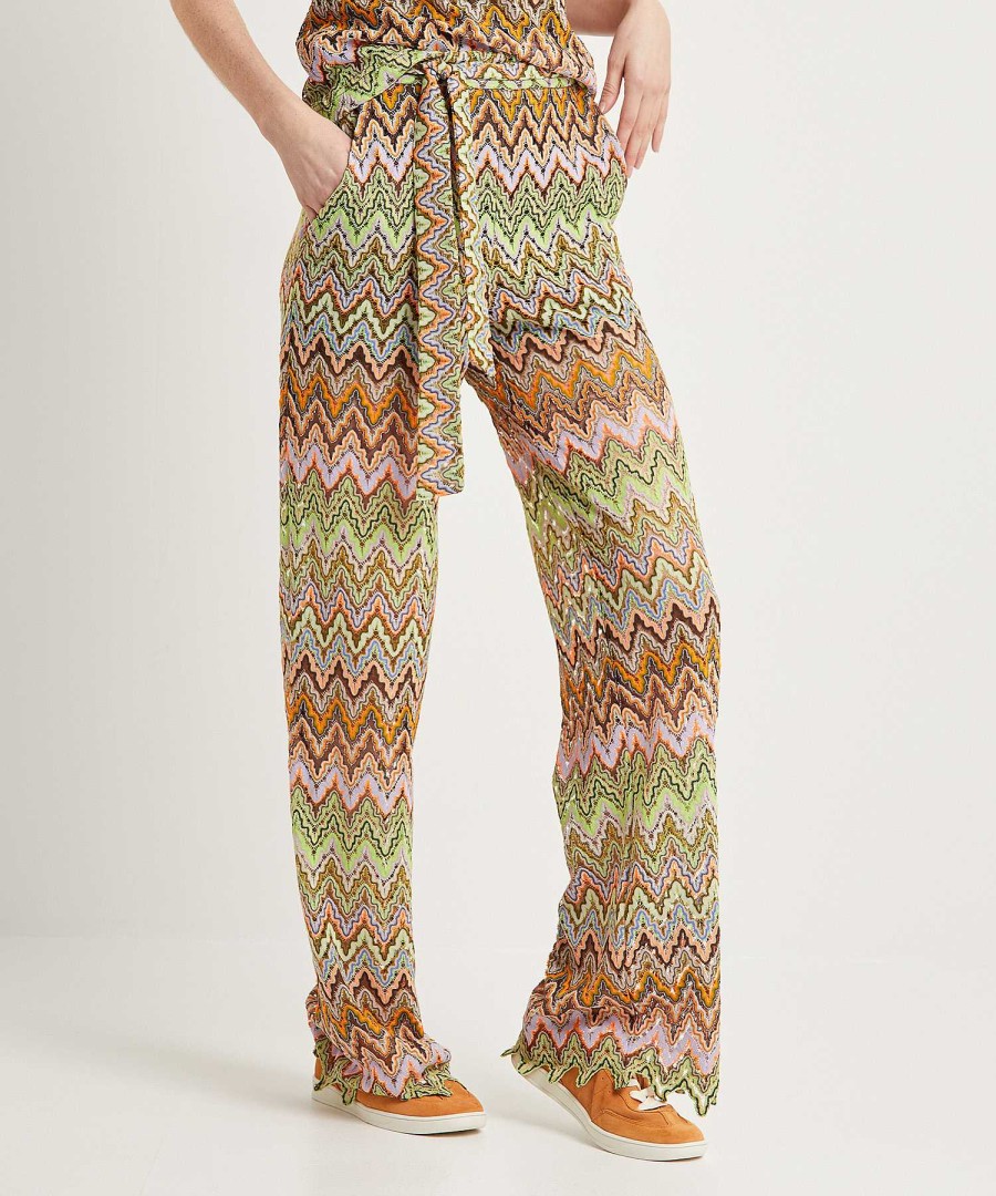 Ana Alcazar Ana Alcazar Missoni Pants Posyda Hot