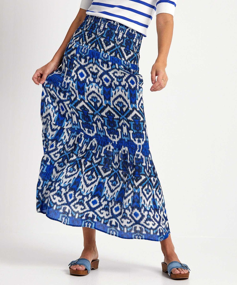 KYRA Kyra Skirt Ikat Print Veronique New