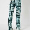 No Man's Land No Man'S Land Palazzo Pants Slinky Batik Print Clearance