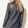 Luisa Cerano Luisa Cerano Linen Mix Blazer Denim Look Clearance