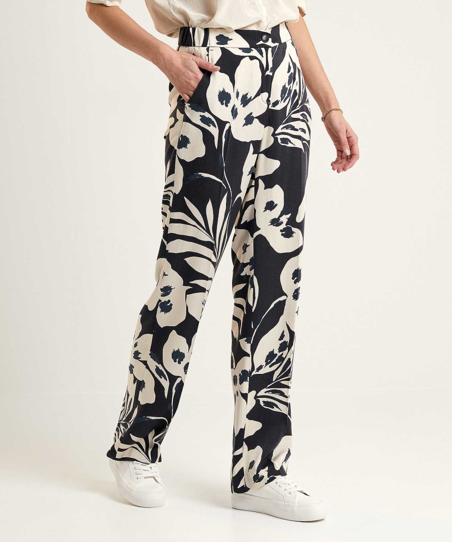 TONI Toni Wide Leg Pants Floral Print Luisa Beauty Clearance