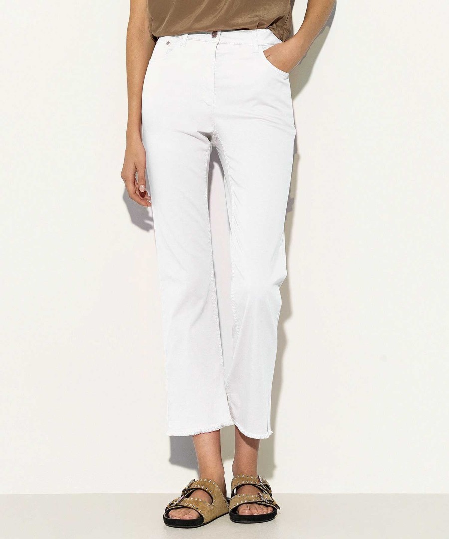 Luisa Cerano Luisa Cerano Kick Flare Pants Soft Cotton Wholesale