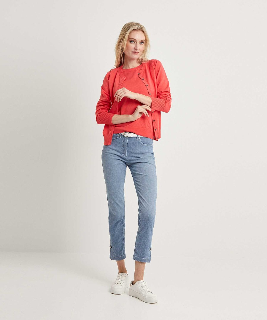 TONI Toni Cropped Pants Stripe Be Loved Hot