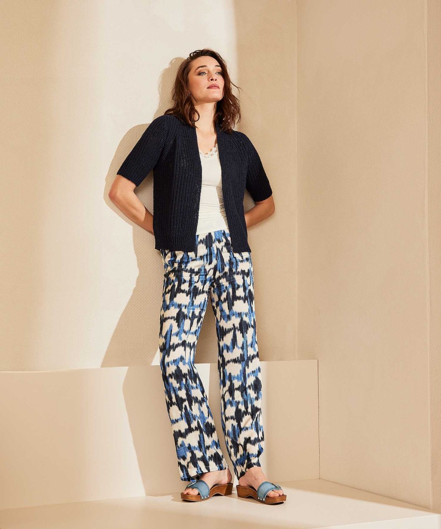 GIULIA E TU Giulia E Tu Pants Faded Print Clearance