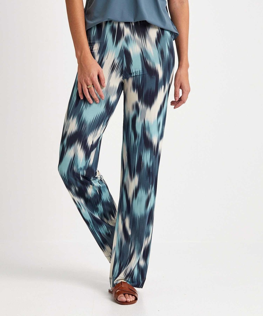 No Man's Land No Man'S Land Slinky Palazzo Pants Tie-Dye Online