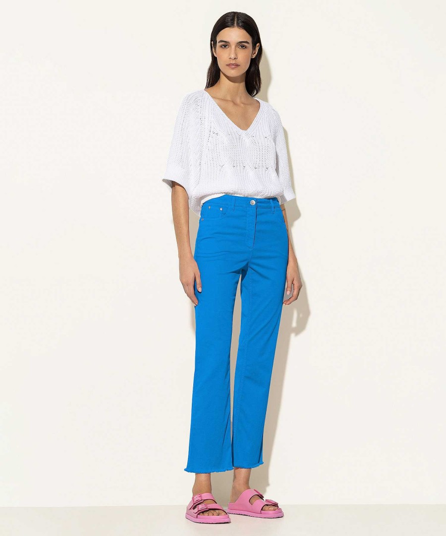 Luisa Cerano Luisa Cerano Kick Flare Pants Soft Cotton Online