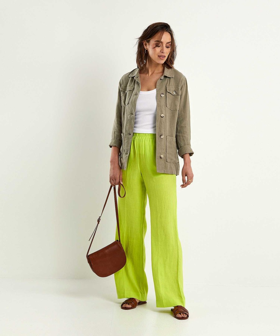 KYRA Kyra Linen Pants Lieke Online