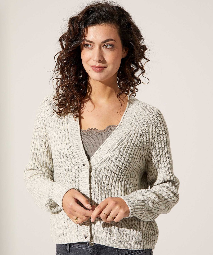 OUI Oui Cardigan With Buttons Clearance